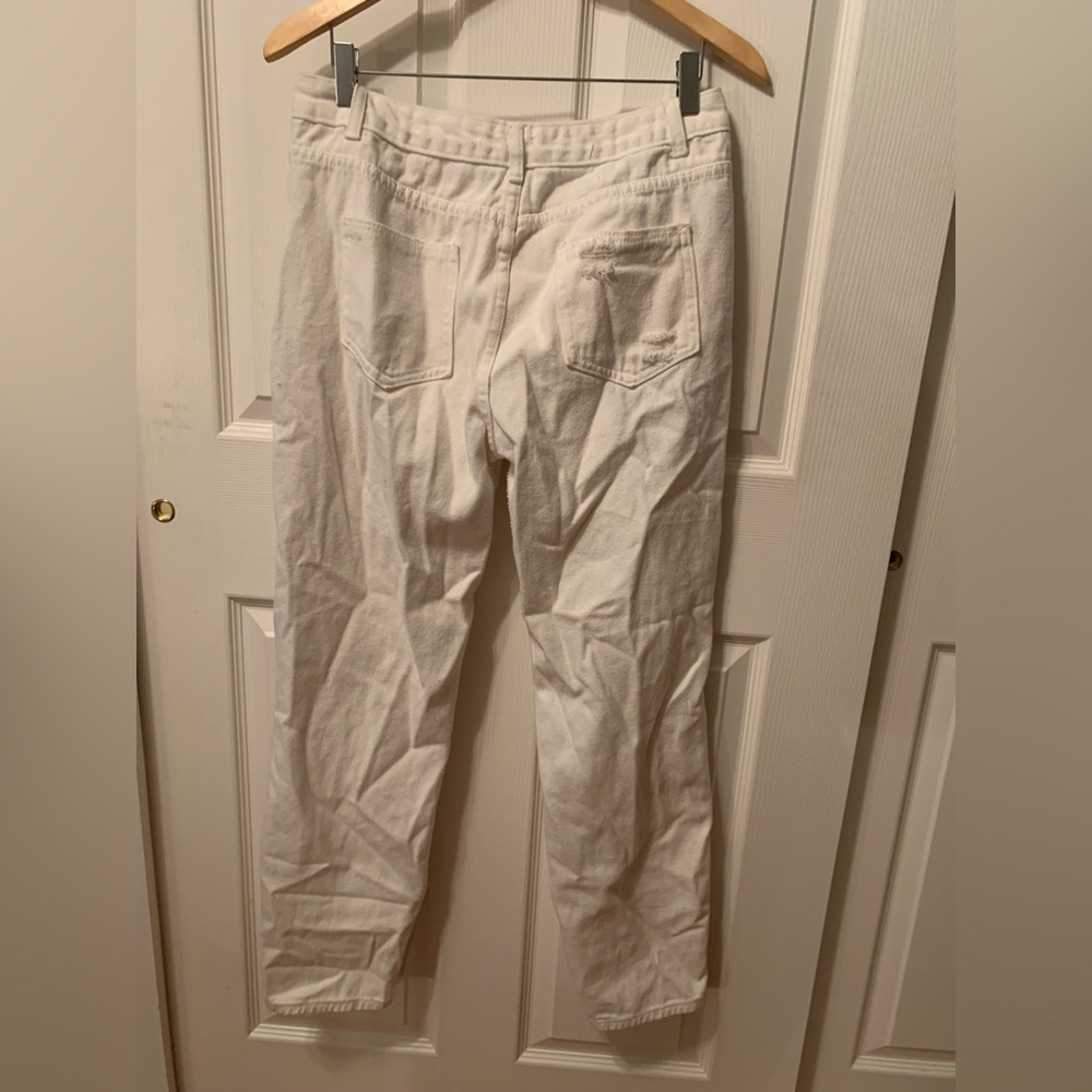 White Ripped Jeans - Picture 2 of 3